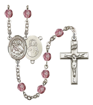 R6000-8243 O/L of Mount Carmel Rosary, Available in 12 Colors