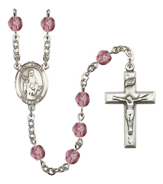 R6000-8313 St. Amelia Rosary, Available in 12 Colors