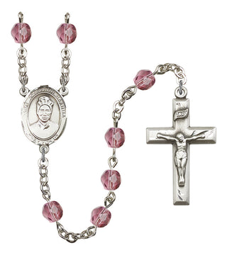 R6000-8360 St. Josephine Bakhita Rosary, Available in 12 Colors