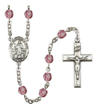 R6000-8387 St. Bernadine of Sienna Rosary, Available in 12 Colors