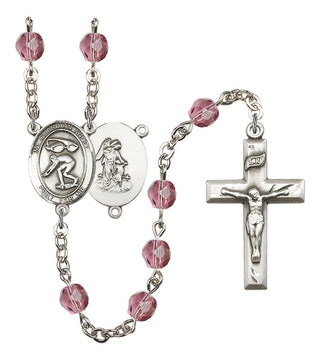 R6000-8711 Guardian Angel / Swimming Rosary, Available in 12 Colors