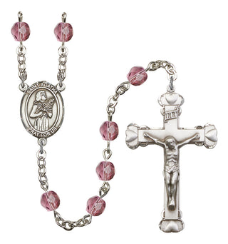 R6001-8003 St. Agatha Rosary, Available in 12 Colors