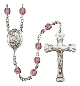 R6001-8042 St. Gerard Majella Rosary, Available in 12 Colors