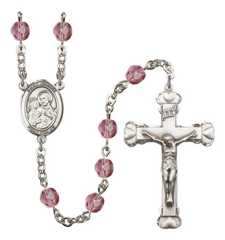 R6001-8058 St. Joseph Rosary, Available in 12 Colors