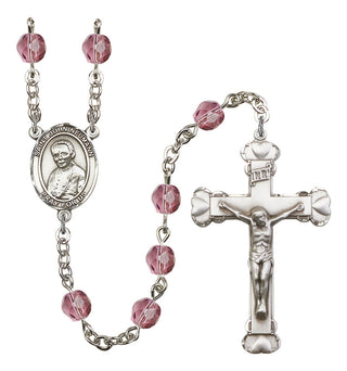R6001-8204 St. John Neumann Rosary, Available in 12 Colors