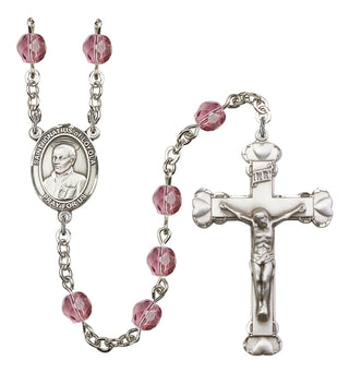 R6001-8217 St. Ignatius of Loyola Rosary, Available in 12 Colors