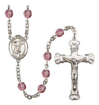 R6001-8228 St. Stephanie Rosary, Available in 12 Colors