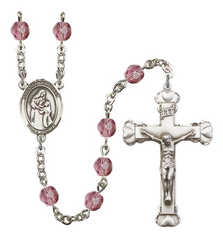 R6001-8281 Blessed Caroline Gerhardinger Rosary, Available in 12 Colors