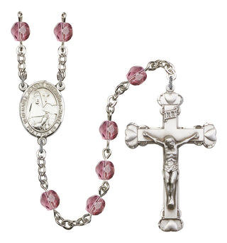 R6001-8401 St. Jeanne Chezard de Matel Rosary, Available in 12 Colors