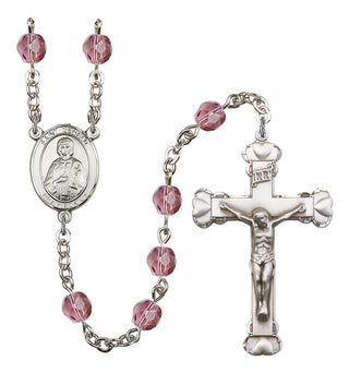 R6001-8404 St. Gerald Rosary, Available in 12 Colors