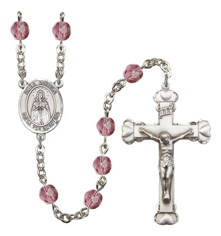 R6001-8413SP O/L Rosa Mystica Rosary, Available in 12 Colors