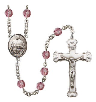 R6001-8451 Pope Francis Rosary, Available in 12 Colors