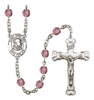 R6001-8455 ST. JOHN XXIII Rosary, Available in 12 Colors