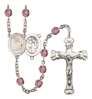 R6001-8613 St. Sebastian/Gymnastics Rosary, Available in 12 Colors