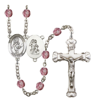 R6001-8705 Guardian Angel / Tennis Rosary, Available in 12 Colors