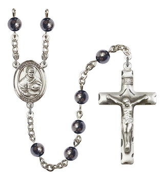 8001-Mens St. Albert the Great Rosary, Available in 7 Colors