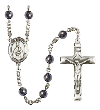 8010-Mens St. Blaise Rosary, Available in 7 Colors