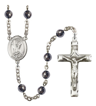 8043-Mens St. Helen Rosary, Available in 7 Colors