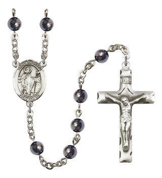 8093-Mens St. Richard Rosary, Available in 7 Colors