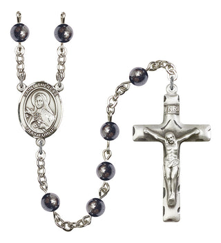 8106-Mens St. Theresa Rosary, Available in 7 Colors