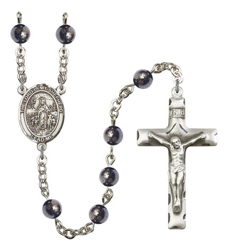 8119-Mens Lord Is My Shepherd Rosary, Available in 7 Colors