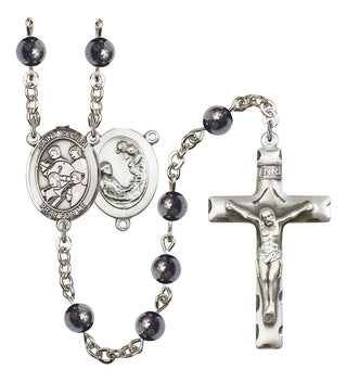 8179-Mens St. Cecilia / Marching Band Rosary, Available in 7 Colors