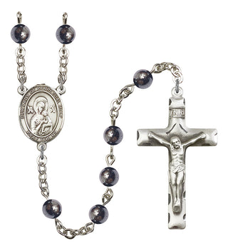 8222-Mens O/L of Perpetual Help Rosary, Available in 7 Colors