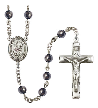 8249-Mens Blessed Trinity Rosary, Available in 7 Colors