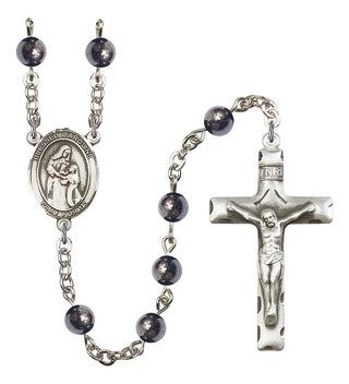 8281-Mens Blessed Caroline Gerhardinger Rosary, Available in 7 Colors