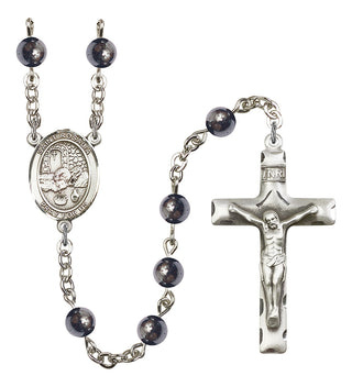 8309-Mens St. Rosalia Rosary, Available in 7 Colors