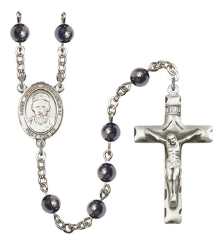 8329-Mens St. Joseph Freinademetz Rosary, Available in 7 Colors