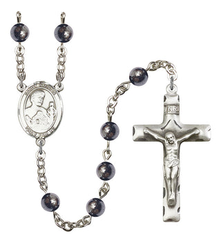 8367-Mens St. Kieran Rosary, Available in 7 Colors