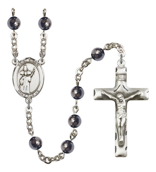 8381-Mens St. Aidan of Lindesfarne Rosary, Available in 7 Colors