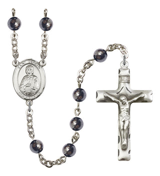 8404-Mens St. Gerald Rosary, Available in 7 Colors