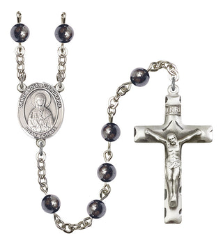 8411-Mens St. Lydia Purpuraria Rosary, Available in 7 Colors