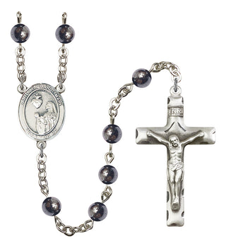 8420-Mens St. Margaret Mary Alacoque Rosary, Available in 7 Colors