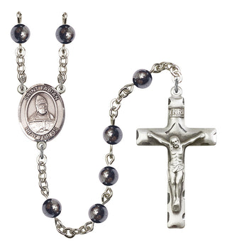 8427-Mens St. Fabian Rosary, Available in 7 Colors