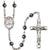 8446-Mens Blessed Jose Canchez del Rio Rosary, Available in 7 Colors