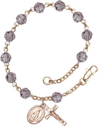 RB9506LA Rosary Bracelet