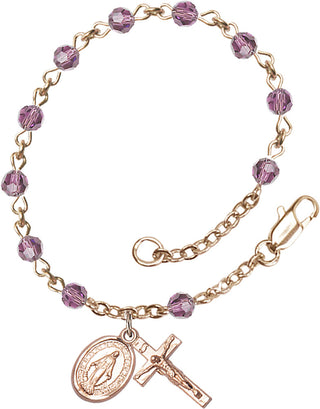 RB9574LA Rosary Bracelet