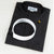 BLACK NECKBAND SHIRT,COL/BUTTO
