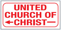 RSCC2 United Church of Christ Sign