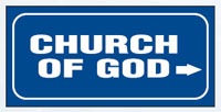 RSCG2 Church of God Sign