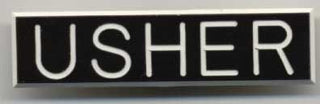RU11SC Usher Badge