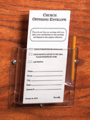 Pew Rack with Pencil Slot-RU235P