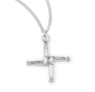 Sterling Silver Saint Brigid Cross - S373818