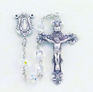 S550CR Sterling Silver 5mm Swarovski Crystal