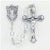 S560CR Sterling Silver 6mm Swarovski Crystal Rosary
