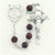 S900MR 7mm Maroon Cocoa Bead Rosary