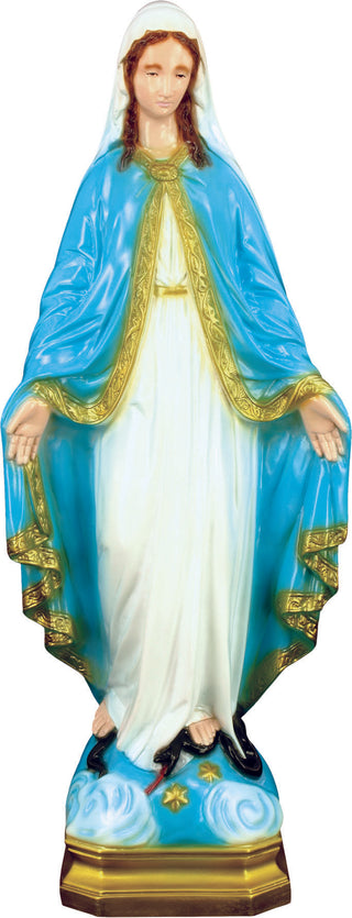 24" COLOR OUR LADY OF GRACE STATUE - SA2405C